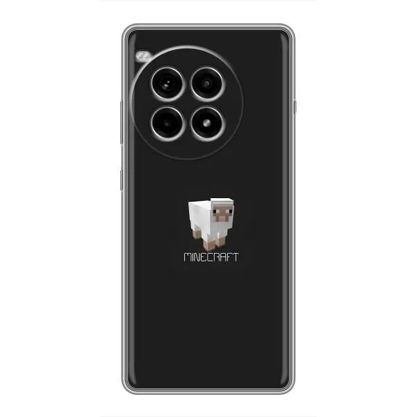 Чехол с принтом «Овечка Майнкрафт» для OnePlus Ace 3 Pro