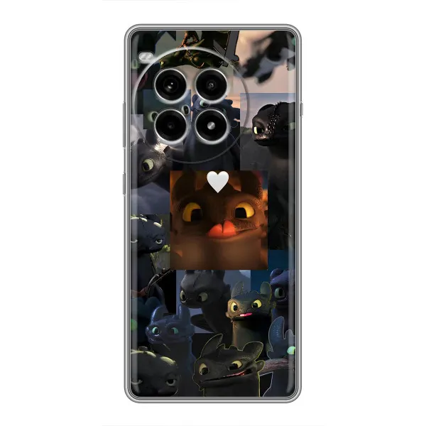 Чехол с принтом «Дракон коллаж» для OnePlus Ace 3 Pro Чехол с принтом «Дракон коллаж» для OnePlus Ace 3 Pro
