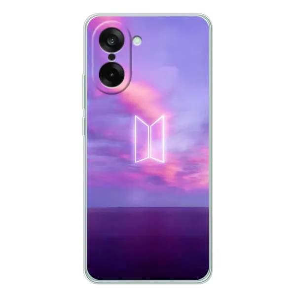 Чехол с принтом «BTS логотип» для OnePlus Ace 5 Racing