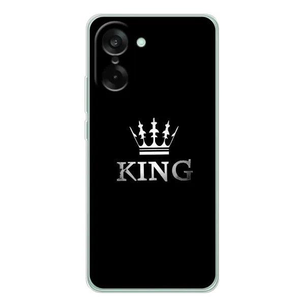 Чехол с принтом «KING» для OnePlus Ace 5 Racing