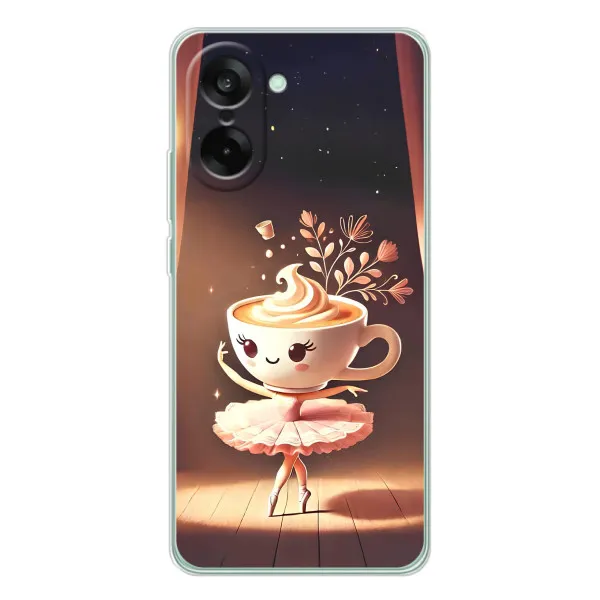 Чехол с принтом «Балерина капучина» для OnePlus Ace 5 Racing Чехол с принтом «Балерина капучина» для OnePlus Ace 5 Racing