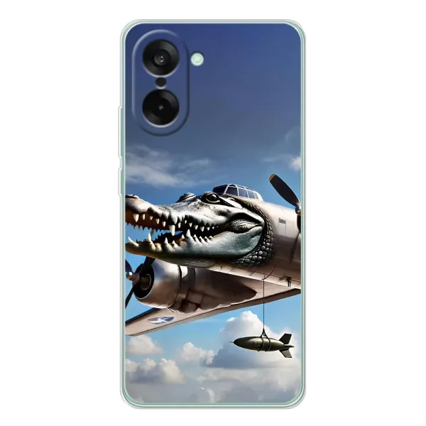 Чехол с принтом «Бомбардиро крокодило» для OnePlus Ace 5 Racing Чехол с принтом «Бомбардиро крокодило» для OnePlus Ace 5 Racing