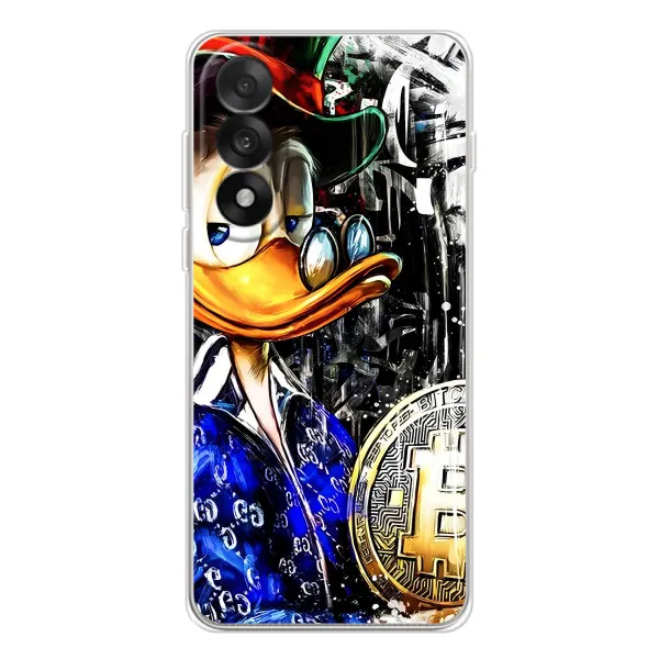 Чехол с принтом «Биткойн Скрудж» для OnePlus Ace 5 Ultra