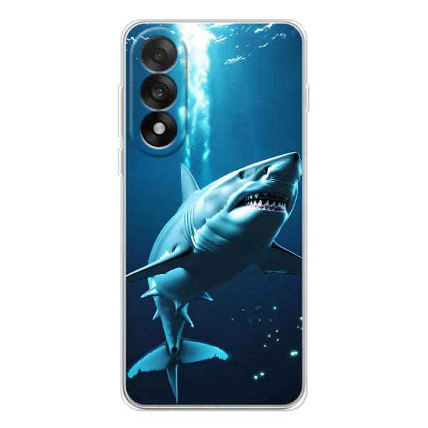 Чехол с принтом «Акула под водой» для OnePlus Ace 5 Ultra
