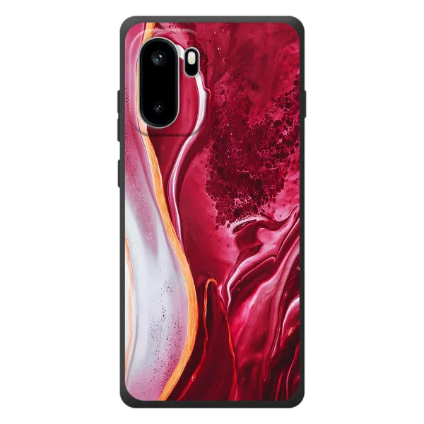 Чехол с принтом «Мрамор красный» для OnePlus Ace 6 Чехол с принтом «Мрамор красный» для OnePlus Ace 6