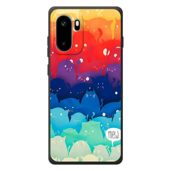 Чехол с принтом «Mew» для OnePlus Ace 6