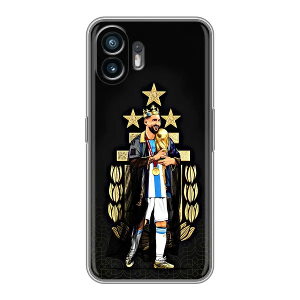 Чехол с принтом «Месси Король» для OnePlus Ace 6T