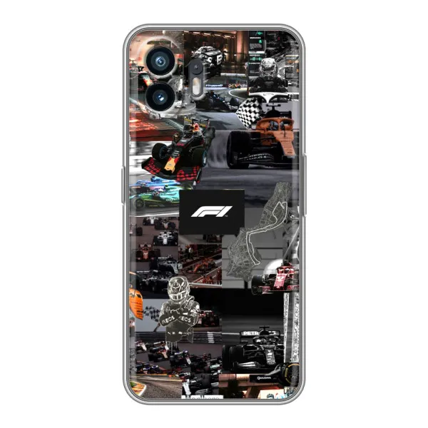 Чохол з принтом «Гоночний колаж Ф1» для OnePlus Ace 6T Чохол з принтом «Гоночний колаж Ф1» для OnePlus Ace 6T