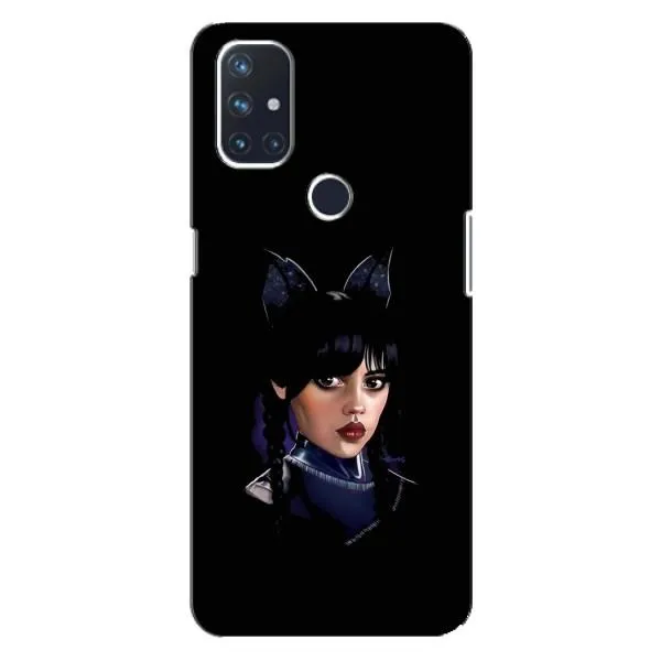 Чехол с принтом «серьезная Уэнздей» для OnePlus Nord 10 5G