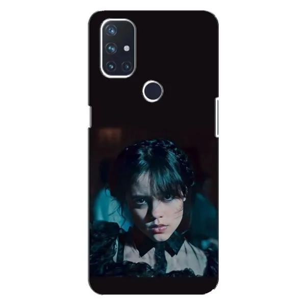 Чехол с принтом «взгляд Уэнздей» для OnePlus Nord 10 5G