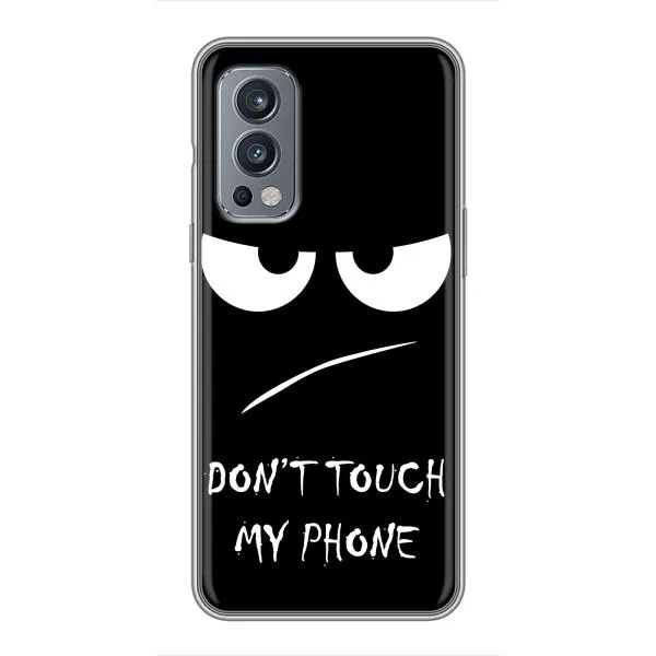 Чехол с принтом «Dont Touch» для OnePlus Nord 2 Чехол с принтом «Dont Touch» для OnePlus Nord 2