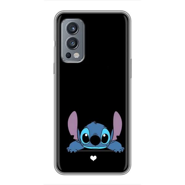 Чехол с принтом «Стич на черном» для OnePlus Nord 2