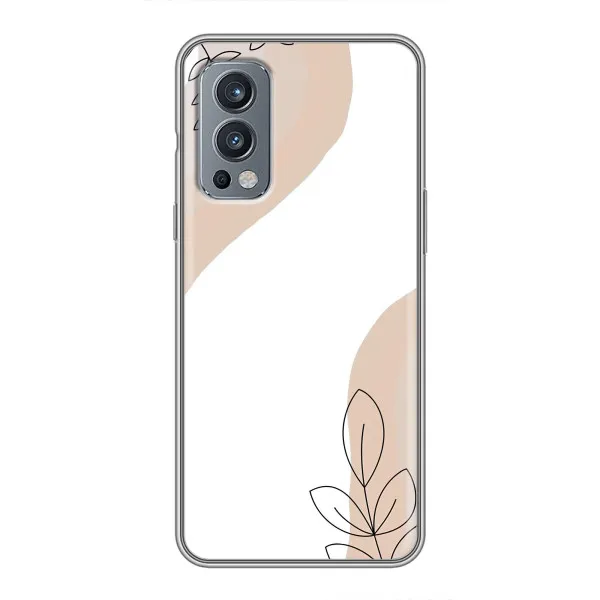 Чехол с принтом «Нюдовая веточка абстракция» для OnePlus Nord 2 Чехол с принтом «Нюдовая веточка абстракция» для OnePlus Nord 2