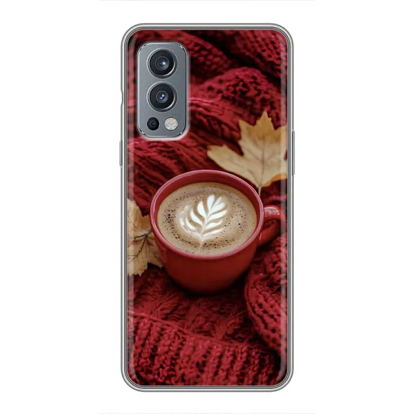 Чехол с принтом «Кофе на пледе» для OnePlus Nord 2