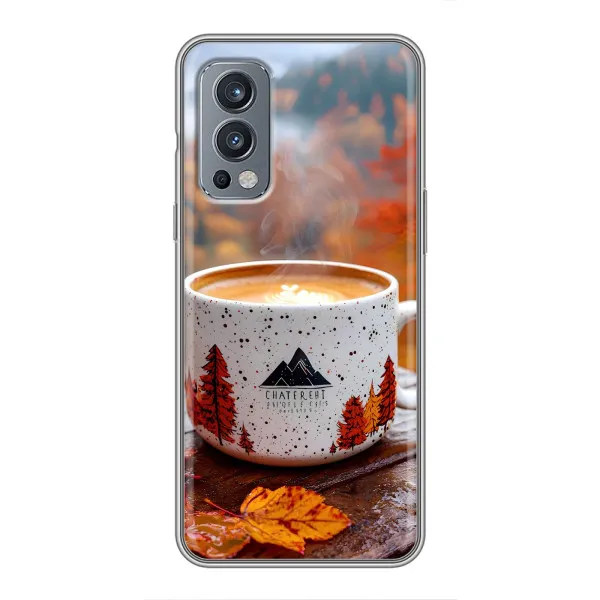 Чехол с принтом «Кофе на природе» для OnePlus Nord 2