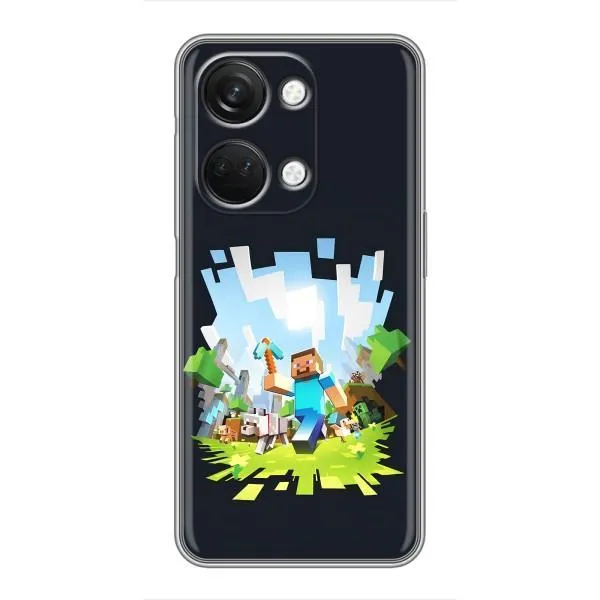 Чехол с принтом «персонажи Minecraft» для OnePlus Nord 3 5G