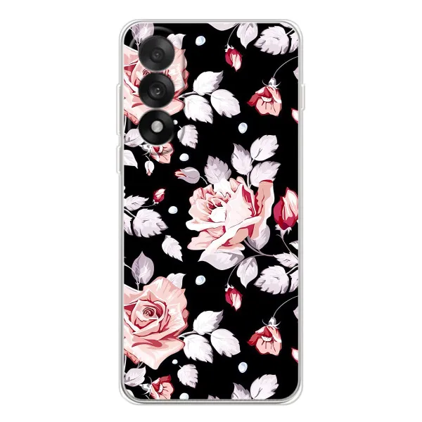 Чехол с принтом «Цветочки на черном» для OnePlus Nord 5 Чехол с принтом «Цветочки на черном» для OnePlus Nord 5