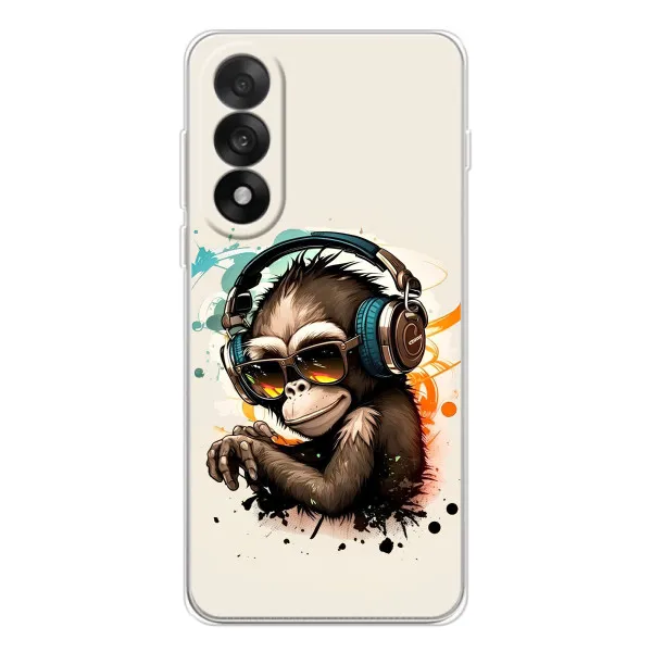 Чехол с принтом «Макака в наушниках» для OnePlus Nord 5