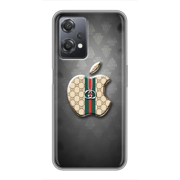 Чехол с принтом «Apple gucci» для OnePlus Nord CE 2 (5G) (IV2201)