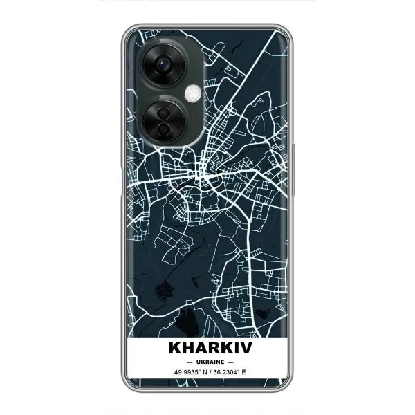 Чехол с принтом «Харьков» для OnePlus Nord CE 3 Lite