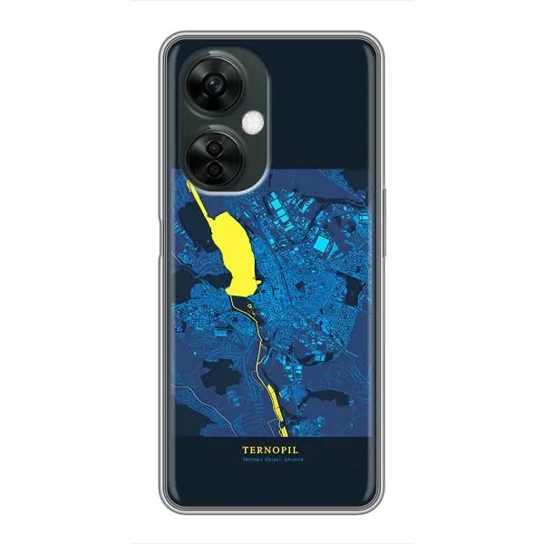 Чехол с принтом «Тернополь» для OnePlus Nord CE 3 Lite