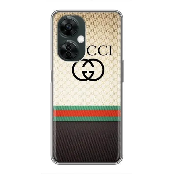 Чехол с принтом «GUCCI стиль» для OnePlus Nord CE 3 Lite