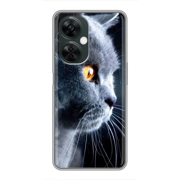 Чехол с принтом «Серый Кот» для OnePlus Nord CE 3 Lite