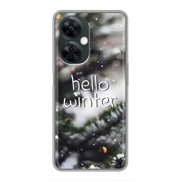 Чехол с принтом «Hello winter» для OnePlus Nord CE 3 Lite Чехол с принтом «Hello winter» для OnePlus Nord CE 3 Lite