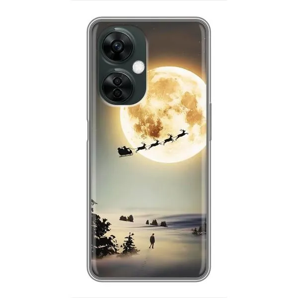 Чехол с принтом «Санта на луне» для OnePlus Nord CE 3 Lite Чехол с принтом «Санта на луне» для OnePlus Nord CE 3 Lite