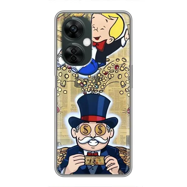 Чехол с принтом «Монополия Мен» для OnePlus Nord CE 3 Lite