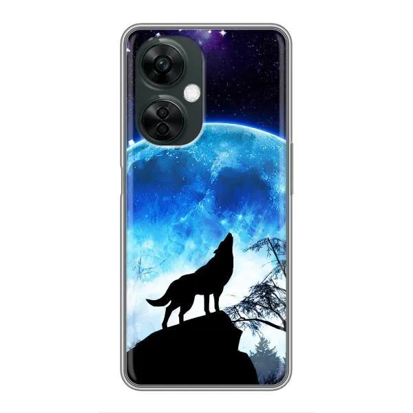 Чохол з принтом «Вовк на місяць» для OnePlus Nord CE 3 Lite Чохол з принтом «Вовк на місяць» для OnePlus Nord CE 3 Lite