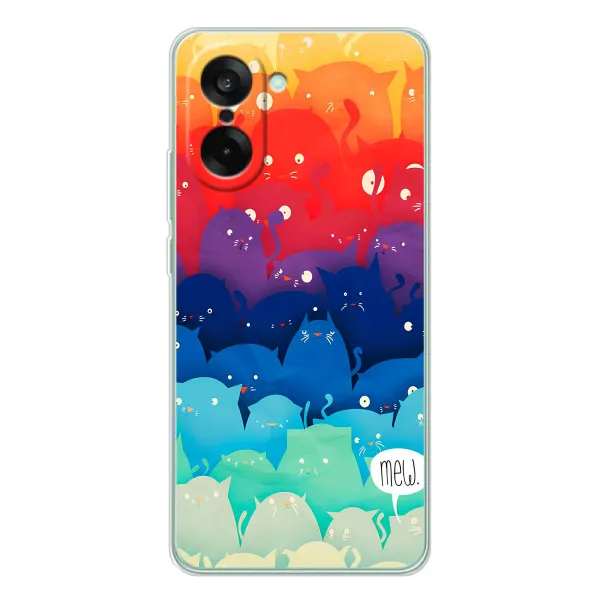 Чехол с принтом «Mew» для OnePlus Nord CE 5
