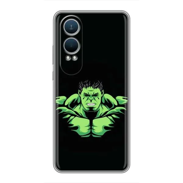 Чехол с принтом «Зелёный Халк» для OnePlus Nord CE4 Lite