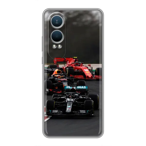 Чехол с принтом «Гонка Формула 1» для OnePlus Nord CE4 Lite