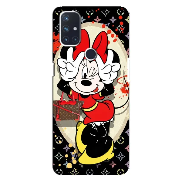 Чехол с принтом «Минни peace» для OnePlus Nord N10 5G Чехол с принтом «Минни peace» для OnePlus Nord N10 5G