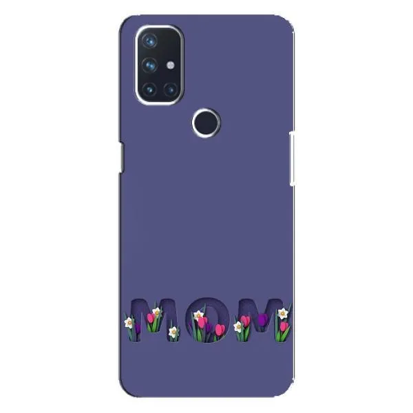 Чехол с принтом «Мама в цветах» для OnePlus Nord N100