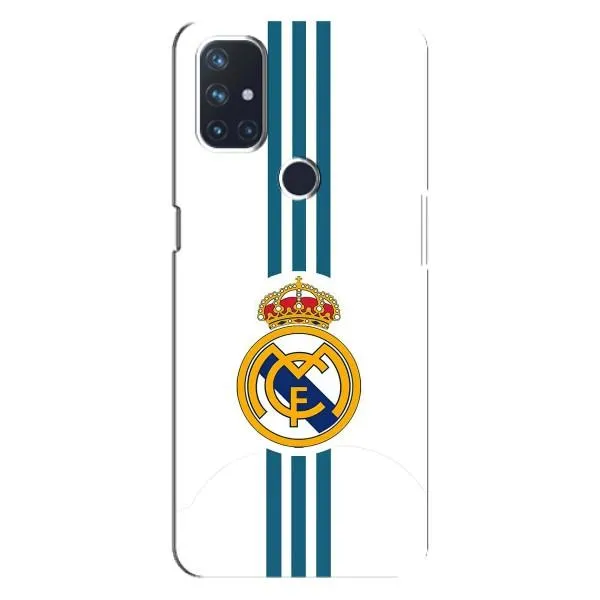 Чехол с принтом «Реал Мадрид на белом» для OnePlus Nord N100