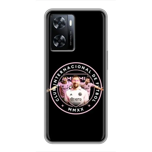 Чехол с принтом «Месси в лого» для OnePlus Nord N20 SE Чехол с принтом «Месси в лого» для OnePlus Nord N20 SE