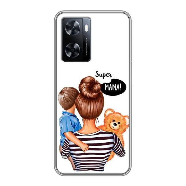 Чехол с принтом «Мама с сыном» для OnePlus Nord N20 SE Чехол с принтом «Мама с сыном» для OnePlus Nord N20 SE
