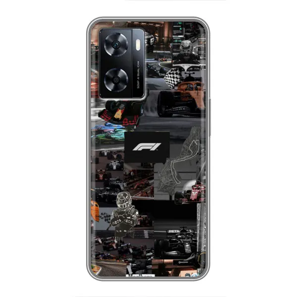 Чохол з принтом «Гоночний колаж Ф1» для OnePlus Nord N20 SE Чохол з принтом «Гоночний колаж Ф1» для OnePlus Nord N20 SE