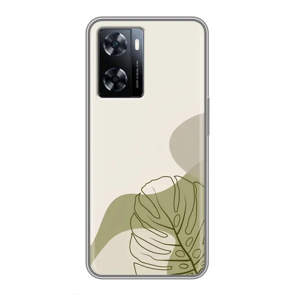 Чехол с принтом «Зеленая монстера дизайн» для OnePlus Nord N20 SE Чехол с принтом «Зеленая монстера дизайн» для OnePlus Nord N20 SE
