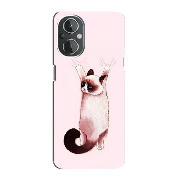 Чехол с принтом «Котик падает» для OnePlus Nord N20 Чехол с принтом «Котик падает» для OnePlus Nord N20