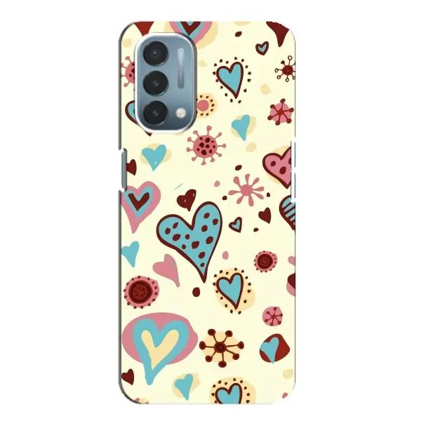 Чехол с принтом «Сердечки» для OnePlus Nord N200 5G (DE211) Чехол с принтом «Сердечки» для OnePlus Nord N200 5G (DE211)