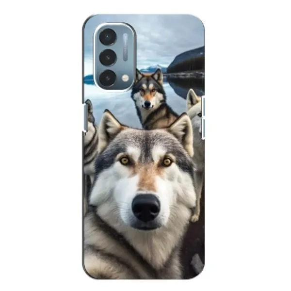 Чехол с принтом «Селфи ХАски» для OnePlus Nord N200 5G (DE211) Чехол с принтом «Селфи ХАски» для OnePlus Nord N200 5G (DE211)