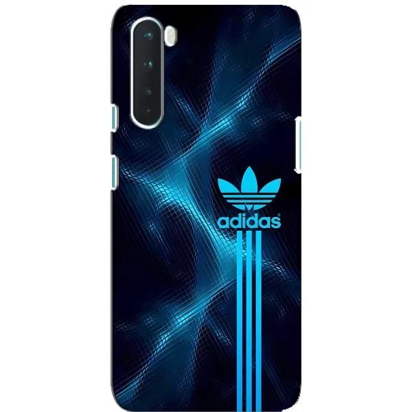 Чохол з принтом «Синій Адідас» для OnePlus Nord Чохол з принтом «Синій Адідас» для OnePlus Nord