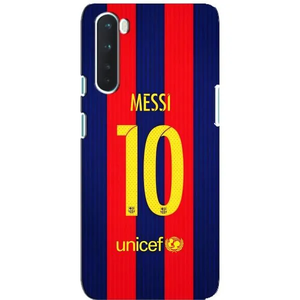 Чехол с принтом «Messi Barca 10» для OnePlus Nord
