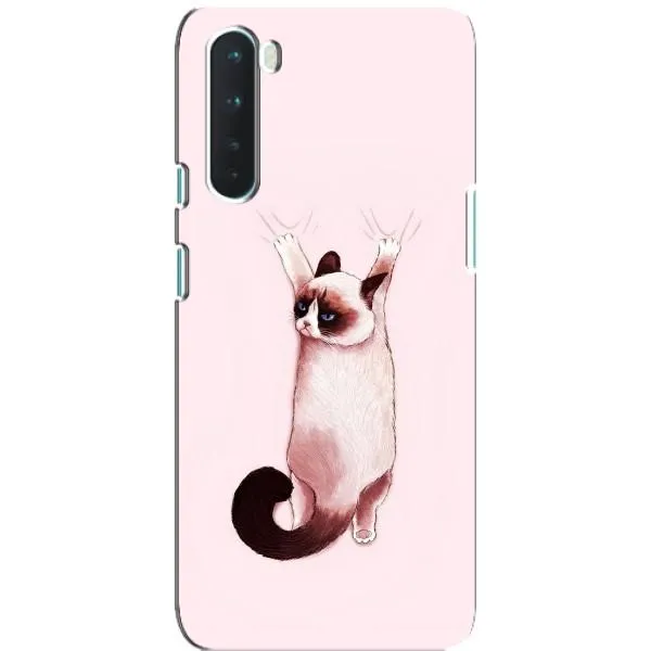 Чехол с принтом «Котик падает» для OnePlus Nord