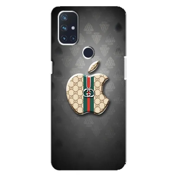 Чехол с принтом «Apple gucci» для OnePlus Nord 10 5G