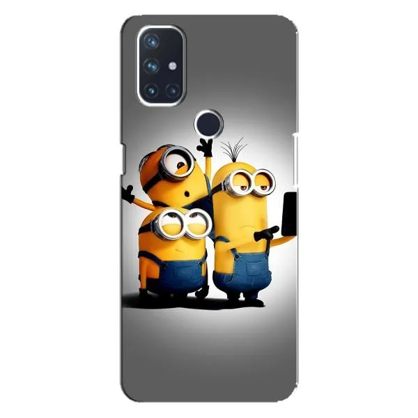 Чехол с принтом «Три миньона» для OnePlus Nord 10 5G Чехол с принтом «Три миньона» для OnePlus Nord 10 5G