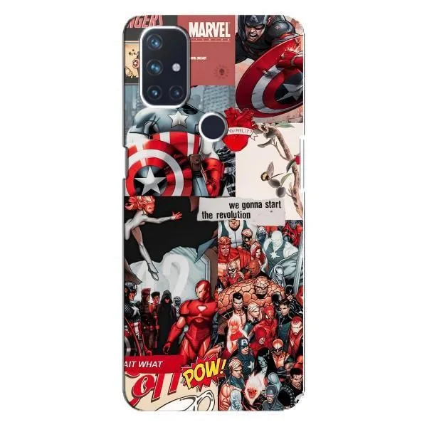 Чехол с принтом «Марвел Комикс» для OnePlus Nord 10 5G